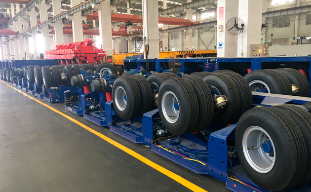 Hydraulic Axle Trailer
