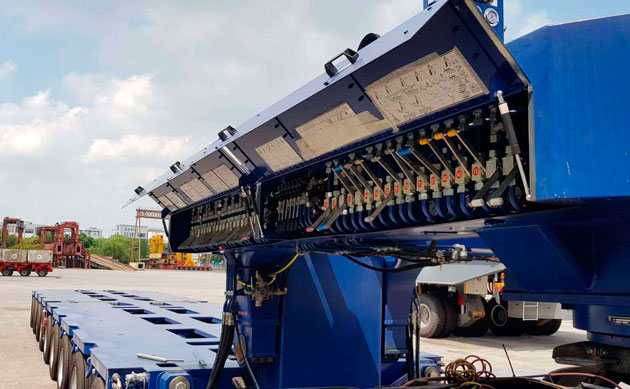 Hydraulic Low Loader Trailer