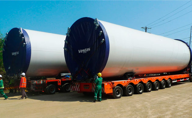 Wind Tower Trailer