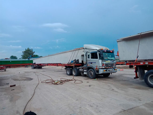 Heavy Duty Trailer Application For Infrastructure