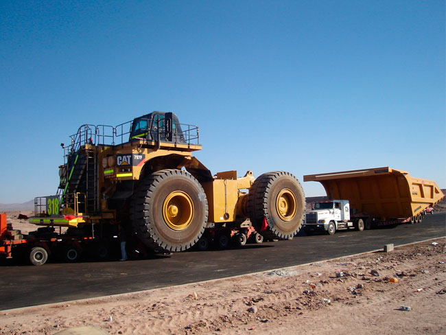 Heavy Duty Trailer Application For Mining
