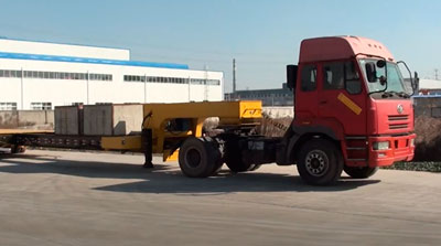 Extendable Low Bed Trailer