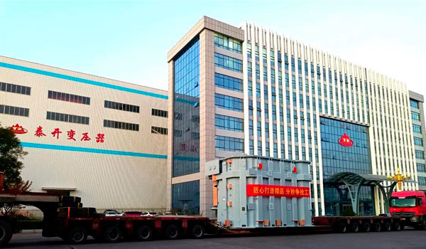 Transformer on Modular Trailer for Export