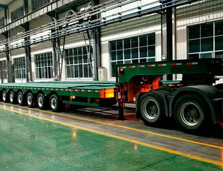 Extended Flatbed Trailer