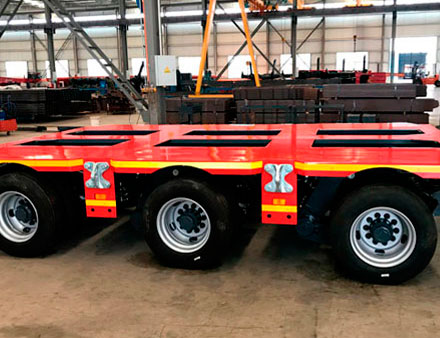 Hydraulic Axle Trailer