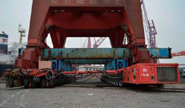 SPMT In Hong Kong Zhuhai Macao Bridge