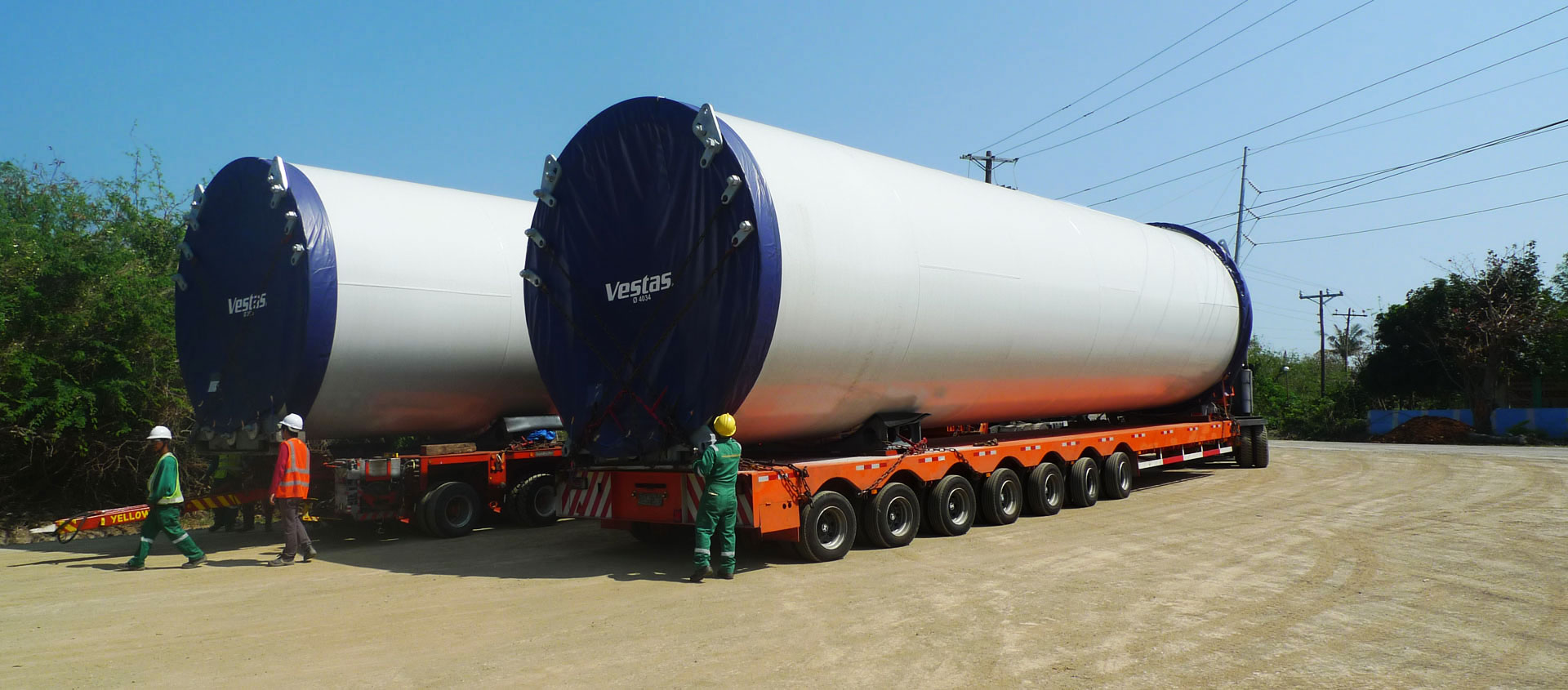 Wind Tower Trailer